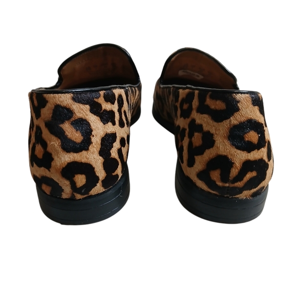 New Franco Sarto Women's Hadden2 Leopard Print Tassle Loafer Flat Size 9M - Picture 12 of 14